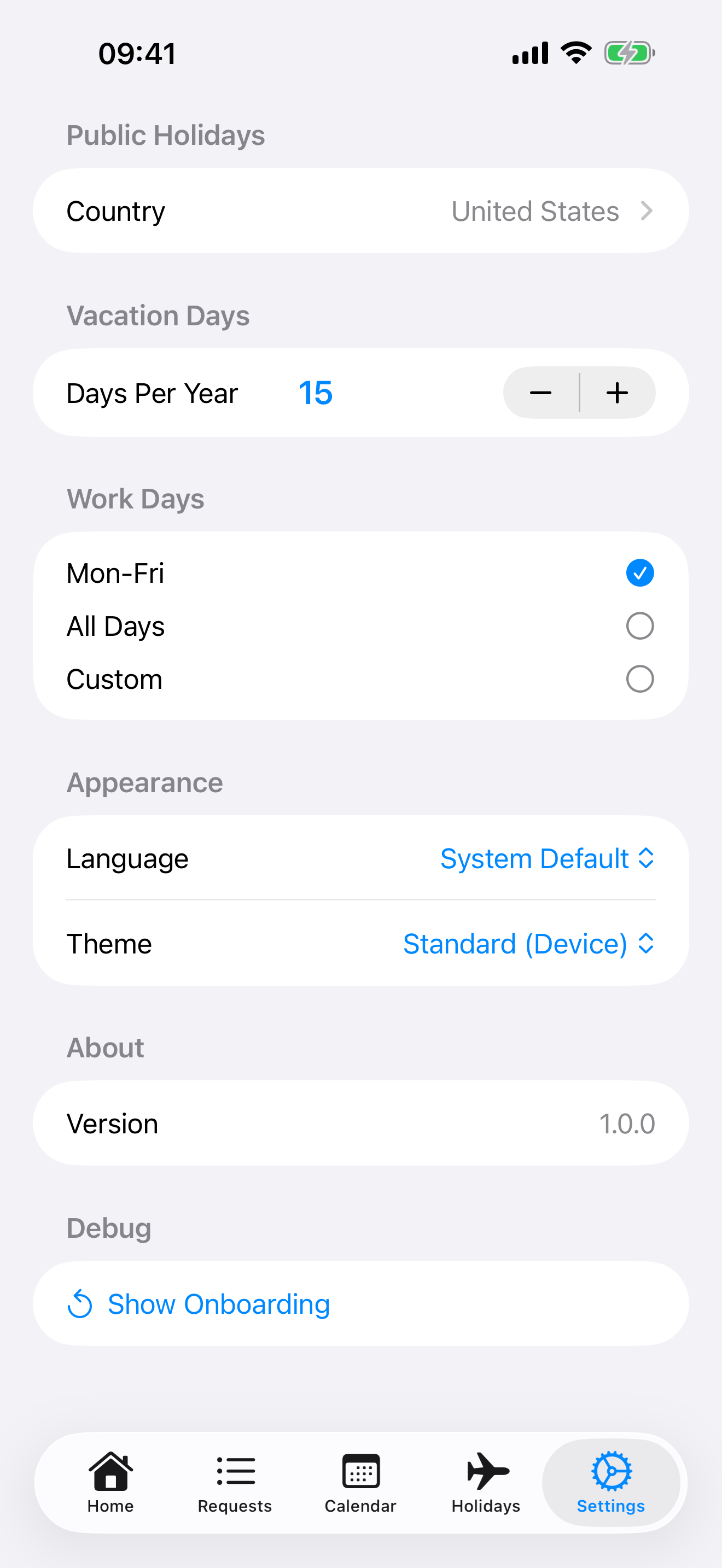 vacation-maximizer screenshot